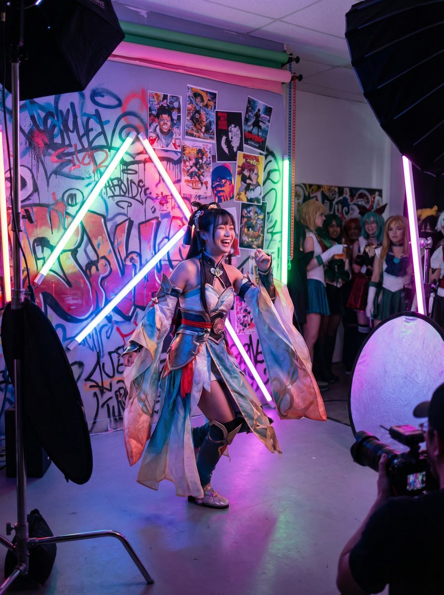 芒果视频传媒cosplay拍摄